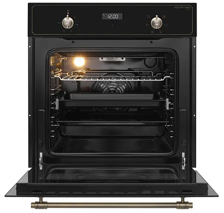 Духовой шкаф электрический MEO606BK RETRO Духовой шкаф электрический MEO606BK RETRO