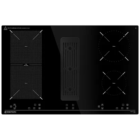 Варочная панель индукционная с вытяжкой MEFERI XSMART35IX ULTRA Варочная панель индукционная с вытяжкой MEFERI XSMART35IX ULTRA