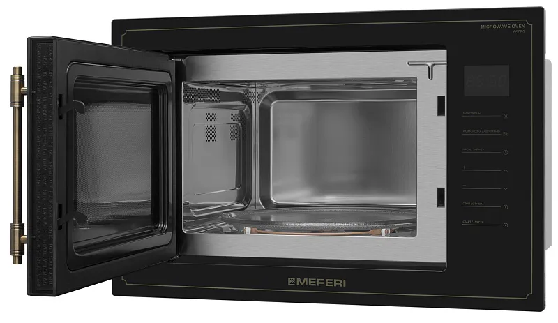 Комплект встраиваемой техники MEFERI 60см черный MS60BK77