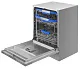 Посудомоечная машина встраиваемая с инвертором MEFERI MDW6083 COMFORT PLUS, 60 см, 14 комплектов посуды, с автооткрыванием, с аквастопом, луч на полу, внутренняя подсветка, половинная загрузка, отсрочка Посудомоечная машина встраиваемая с инвертором MEFERI MDW6083 COMFORT PLUS, 60 см, 14 комплектов посуды, с автооткрыванием, с аквастопом, луч на полу, внутренняя подсветка, половинная загрузка, отсрочка