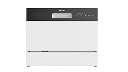 Посудомоечная машина настольная отдельностоящая MEFERI MDW4581WH FS COMPACT POWER Посудомоечная машина настольная отдельностоящая MEFERI MDW4581WH FS COMPACT POWER