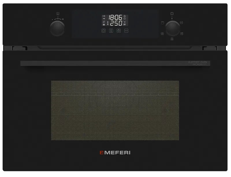 Духовой шкаф электрический MEFERI MEO607BK MICROWAVE