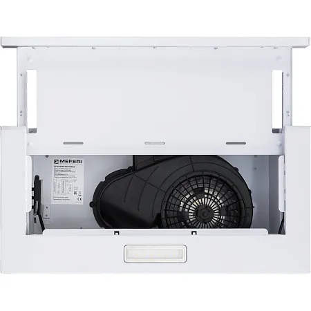 Вытяжка телескопическая кухонная MEFERI SLIDEBOX60WH LIGHT, 60 см, белая, производительность 650 м3/ч, 2 скорости, низкий уровень шума, режимы отвод и рециркуляция, гарантия 3 года Вытяжка телескопическая кухонная MEFERI SLIDEBOX60WH LIGHT, 60 см, белая, производительность 650 м3/ч, 2 скорости, низкий уровень шума, режимы отвод и рециркуляция, гарантия 3 года