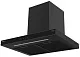 Вытяжка кухонная MEFERI SLIMBOX60BK COMFORT, 60 см, купольная, черная, производительность 950 м3/ч, 3 скорости, низкий уровень шума, режимы отвод и рециркуляция, гарантия 3 года