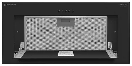Вытяжка кухонная MEFERI SMARTBOX60BK GLASS POWER, 60 см, встраиваемая, черная, стекло, производительность 900 м3/ч, 3 скорости, низкий уровень шума, режимы отвод и рециркуляция, гарантия 3 года Вытяжка кухонная MEFERI SMARTBOX60BK GLASS POWER, 60 см, встраиваемая, черная, стекло, производительность 900 м3/ч, 3 скорости, низкий уровень шума, режимы отвод и рециркуляция, гарантия 3 года