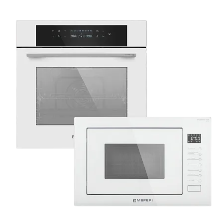 Комплект встраиваемой техники 60см белый MEFERI MS60WH04
