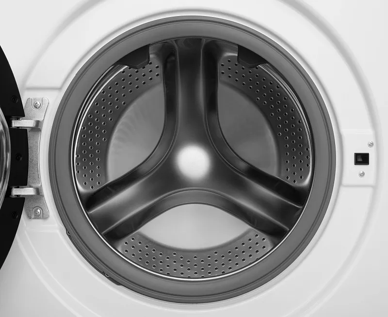 Стиральная машина с инвертором и паром MEFERI MFW121416WH COMFORT PLUS отдельностоящая белая, загрузка 12 кг, с сенсорным управлением