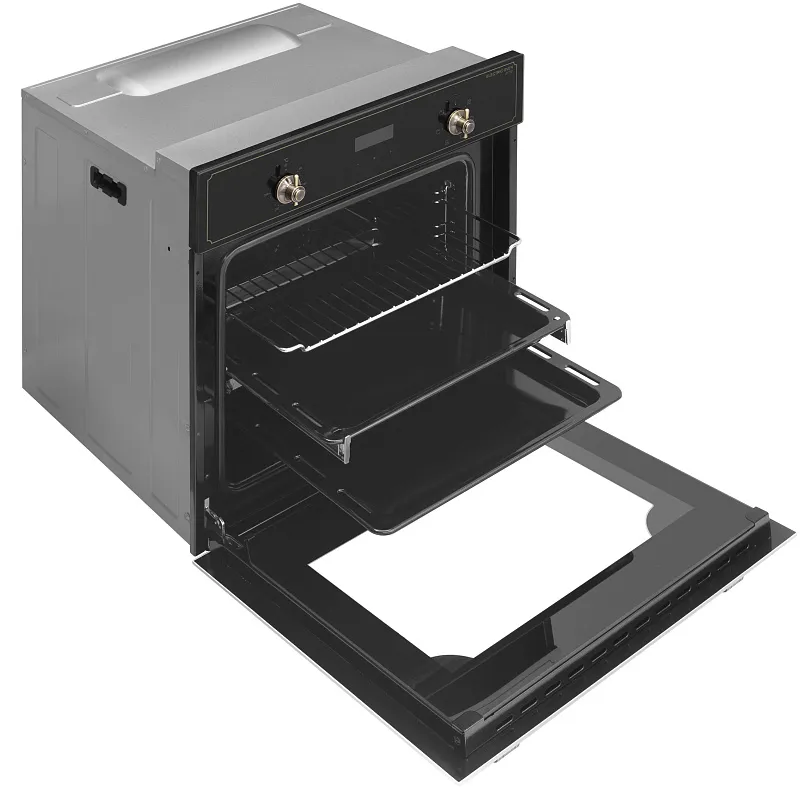 Комплект встраиваемой техники MEFERI 60см черный MS60BK77