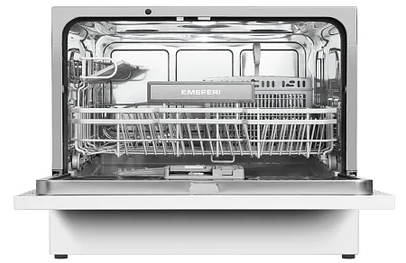 Посудомоечная машина настольная отдельностоящая MEFERI MDW4581WH FS COMPACT POWER Посудомоечная машина настольная отдельностоящая MEFERI MDW4581WH FS COMPACT POWER