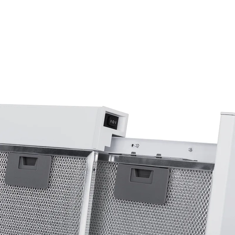 Вытяжка телескопическая кухонная MEFERI SLIDEBOX60WH LIGHT, 60 см, белая, производительность 650 м3/ч, 2 скорости, низкий уровень шума, режимы отвод и рециркуляция, гарантия 3 года