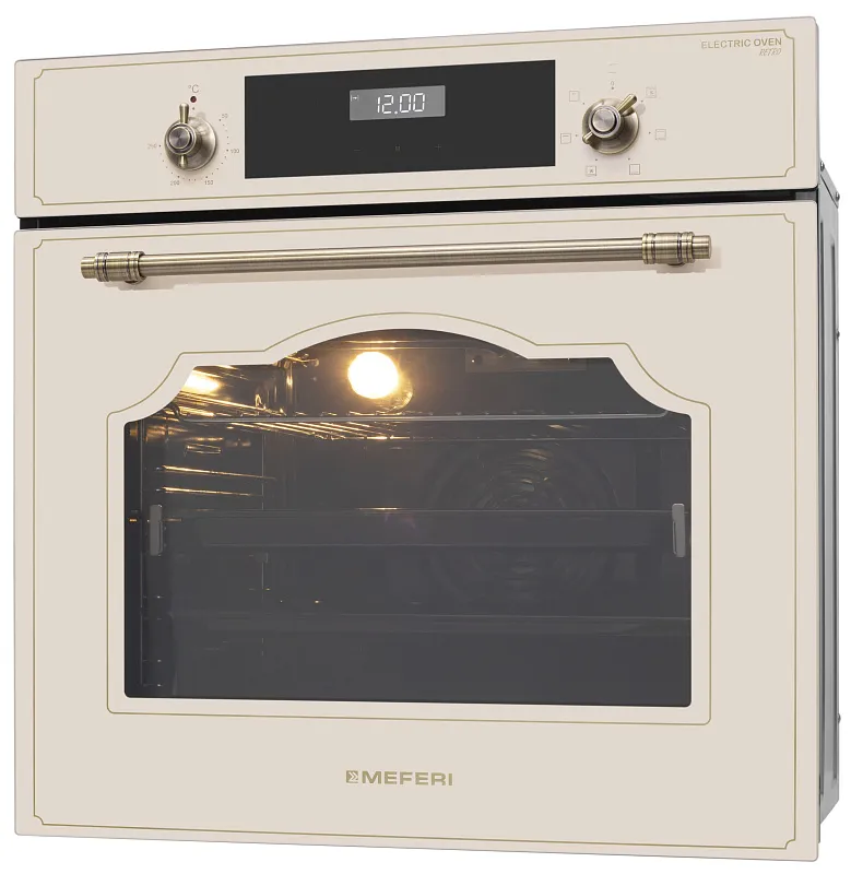 Комплект встраиваемой техники MEFERI 60см бежевый MS60BG77