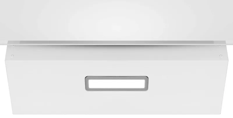 Вытяжка кухонная MEFERI AIRBOX45WH LIGHT, 45 см, наклонная, белая, стекло, производительность 650 м3/ч, 3 скорости, низкий уровень шума, режимы отвод и рециркуляция, гарантия 3 года