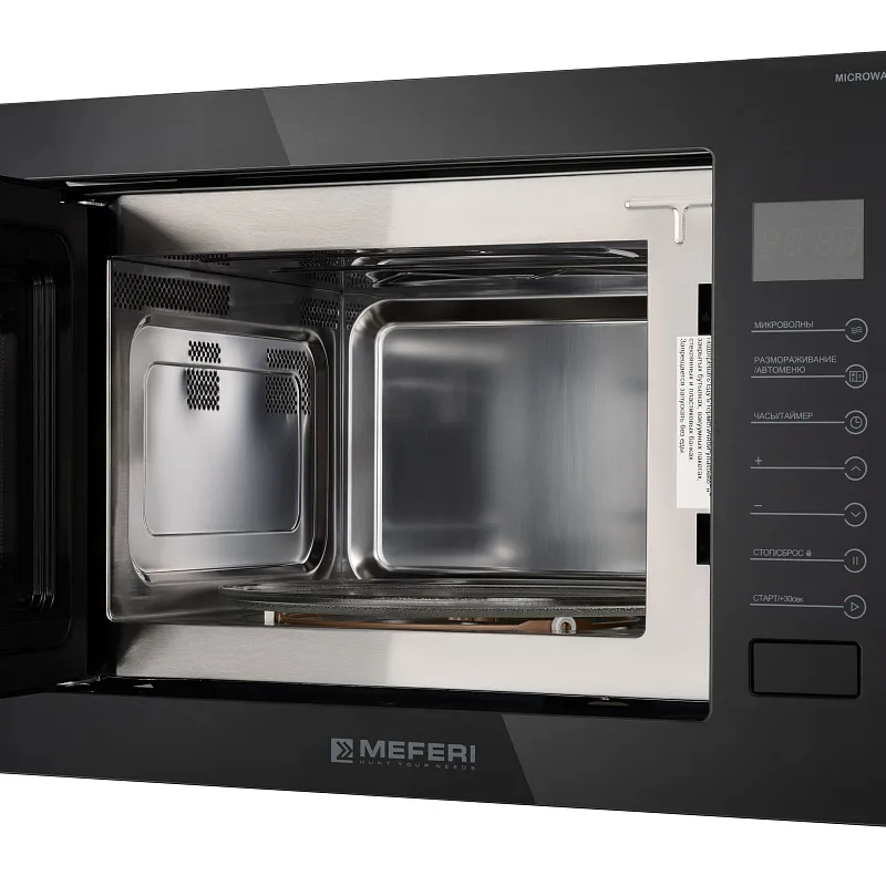 Микроволновая печь встраиваемая MEFERI MMO6025BK ULTRA