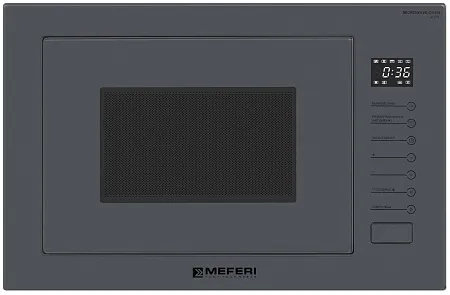 Микроволновая печь встраиваемая MEFERI MMO6025GR ULTRA Микроволновая печь встраиваемая MEFERI MMO6025GR ULTRA
