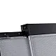 Вытяжка телескопическая кухонная MEFERI SLIDEBOX60BK GLASS ULTRA, 60 см, черная, стекло, производительность 850 м3/ч, 2 скорости, низкий уровень шума, режимы отвод и рециркуляция, гарантия 3 года