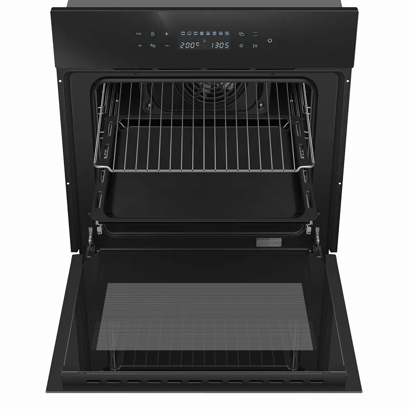 Комплект встраиваемой техники 60см черный MEFERI MS60BK04