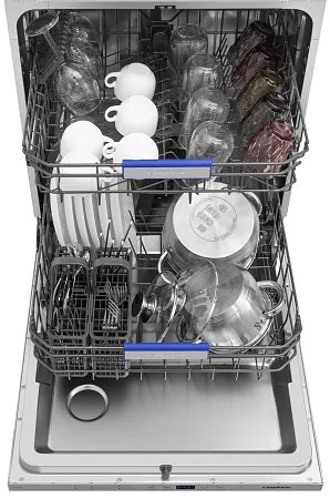 Посудомоечная машина встраиваемая MEFERI MDW6062 LIGHT(модификация 2025 года), 60 см, напольная, 12 комплектов посуды, 6 программ, 2 корзины, половинная загрузка, отсрочка, таймер, защита от протечек Посудомоечная машина встраиваемая MEFERI MDW6062 LIGHT(модификация 2025 года), 60 см, напольная, 12 комплектов посуды, 6 программ, 2 корзины, половинная загрузка, отсрочка, таймер, защита от протечек
