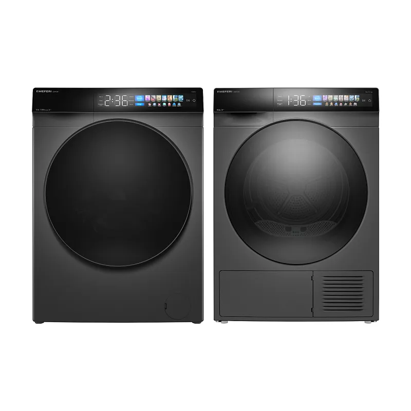 Комплект из стиральной и сушильной машин серый MEFERI MS10GR87 COMFORT - изображение komplekt_iz_stiralnoy_i_sushilnoy_mashin_seryy_ms10gr87_comfort  