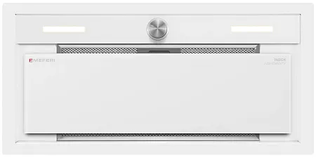 Вытяжка кухонная MEFERI INBOX60WH PUSH COMFORT PLUS, 60 см, встраиваемая, белая, производительность 1200м3/ч, 3 скорости, с утапливаемым переключателем, низкий уровень шума, режимы отвод и циркуляция, гарантия 3 года Вытяжка кухонная MEFERI INBOX60WH PUSH COMFORT PLUS, 60 см, встраиваемая, белая, производительность 1200м3/ч, 3 скорости, с утапливаемым переключателем, низкий уровень шума, режимы отвод и циркуляция, гарантия 3 года