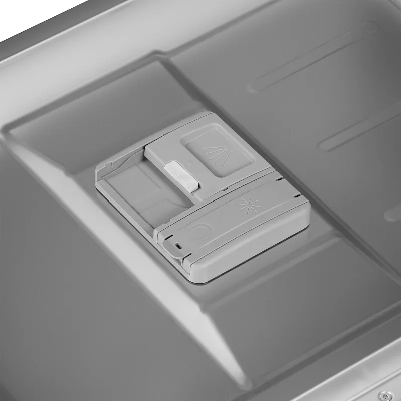 Посудомоечная машина узкая встраиваемая MEFERI MDW4573 COMFORT, 45 см, 10 комплектов посуды, с автооткрыванием, с аквастопом, луч на полу, внутренняя подсветка,отсрочка, таймер