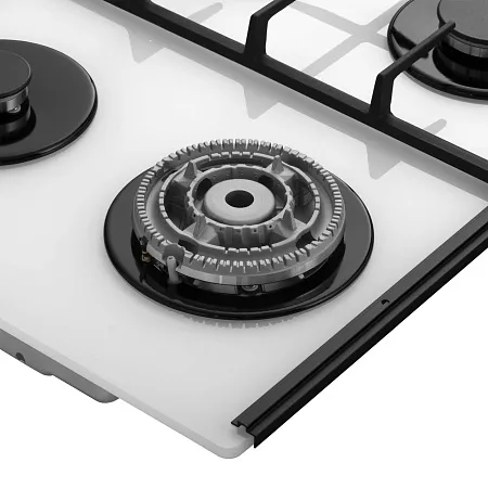 Варочная панель газовая MEFERI MGH604WH GLASS POWER Варочная панель газовая MEFERI MGH604WH GLASS POWER