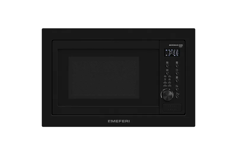 Фото mikrovolnovaya_pech_vstraivaemaya_mmo6025bk_power на сайте meferi-home.ru Микроволновая печь встраиваемая MEFERI MMO6025BK POWER - изображение mikrovolnovaya_pech_vstraivaemaya_mmo6025bk_power