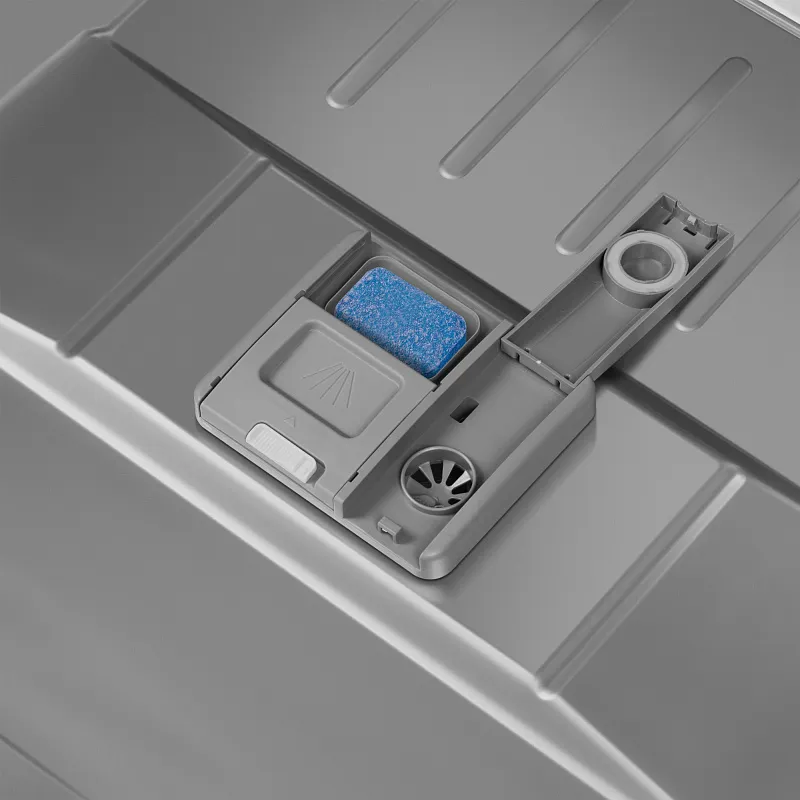 Посудомоечная машина встраиваемая MEFERI MDW6073 COMFORT, 60 см, напольная, 14 комплектов посуды, 7 программ, 3 корзины, автооткрывание, аквастоп, луч на полу, внутренняя подсветка