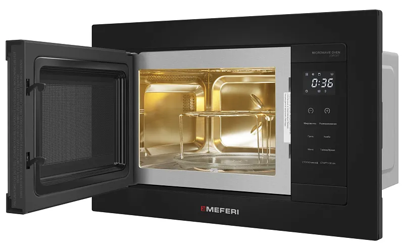 Микроволновая печь встраиваемая  MEFERI MMO6020BK COMFORT