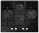 Варочная панель газовая MEFERI MGH604BK GLASS RETRO