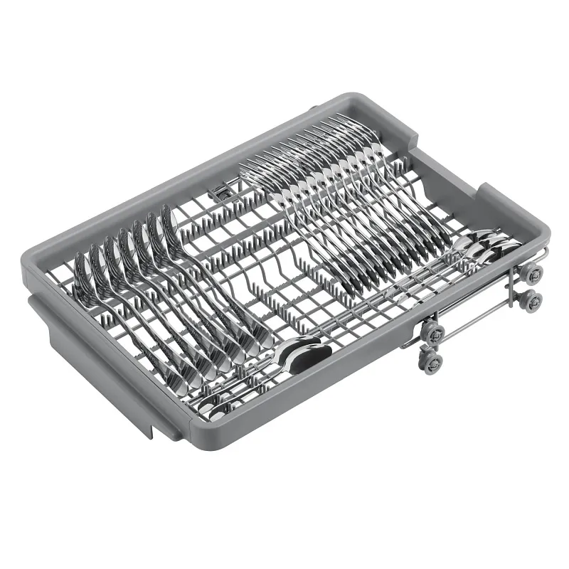 Посудомоечная машина узкая встраиваемая MEFERI MDW4563 POWER, 45 см, 10 комплектов посуды, 6 программ, защита от протечек, половинная загрузка, отсрочка, таймер