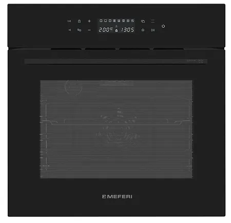 Духовой шкаф электрический MEFERI MEO6010BK ULTRA Духовой шкаф электрический MEFERI MEO6010BK ULTRA