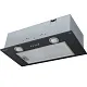 Вытяжка кухонная MEFERI INBOX60BK POWER, 60 см, встраиваемая, черная, производительность 900 м3/ч, 3 скорости, низкий уровень шума, режимы отвод и рециркуляция, гарантия 3 года