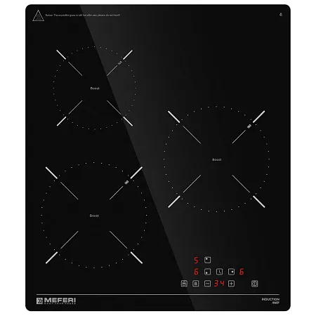 Комплект встраиваемой техники 45 см черный MEFERI MS45BK03 Комплект встраиваемой техники 45 см черный MEFERI MS45BK03