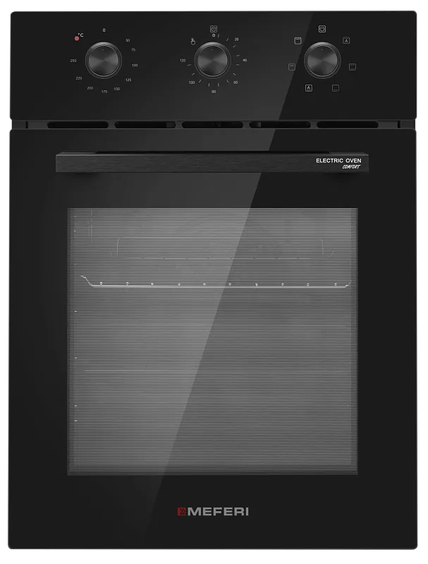Фото dukhovoy_shkaf_elektricheskiy_meo457bk_comfort на сайте meferi-home.ru Духовой шкаф электрический MEFERI MEO457BK COMFORT - изображение dukhovoy_shkaf_elektricheskiy_meo457bk_comfort