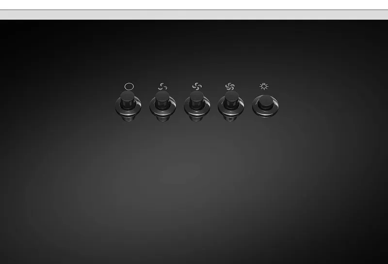 Вытяжка кухонная MEFERI AIRBOX45BK LIGHT, 45 см, наклонная, черная, стекло, производительность 650 м3/ч, 3 скорости, низкий уровень шума, режимы отвод и рециркуляция, гарантия 3 года