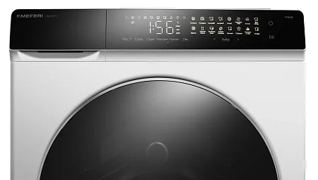 Стиральная машина с инвертором и паром MEFERI MFW121416WH COMFORT PLUS отдельностоящая белая, загрузка 12 кг, с сенсорным управлением Стиральная машина с инвертором и паром MEFERI MFW121416WH COMFORT PLUS отдельностоящая белая, загрузка 12 кг, с сенсорным управлением