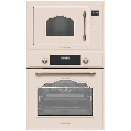 Комплект встраиваемой техники Meferi 60см бежевый MS60BG77