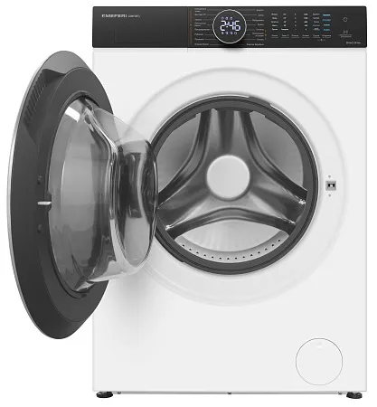 Стиральная машина с сушкой 2 в 1, инвертором и паром MEFERI MFWD1071216WH COMFORT PLUS отдельностоящая белая, с прямым приводом, загрузка 10 кг стирка, 7 кг сушка Стиральная машина с сушкой 2 в 1, инвертором и паром MEFERI MFWD1071216WH COMFORT PLUS отдельностоящая белая, с прямым приводом, загрузка 10 кг стирка, 7 кг сушка