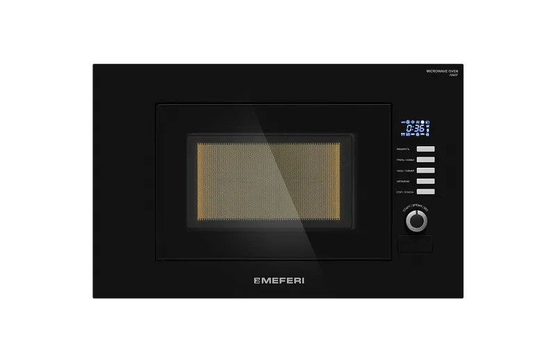 Фото mikrovolnovaya_pech_vstraivaemaya_mmo6020bk_slim_power на сайте meferi-home.ru Микроволновая печь встраиваемая MEFERI MMO6020BK SLIM POWER - изображение mikrovolnovaya_pech_vstraivaemaya_mmo6020bk_slim_power