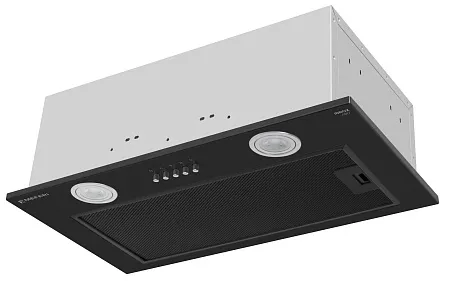 Вытяжка кухонная MEFERI INBOX52BK LIGHT, 52 см, встраиваемая, черная, производительность 650 м3/ч, 3 скорости, низкий уровень шума, режимы отвод и рециркуляция, гарантия 3 года Вытяжка кухонная MEFERI INBOX52BK LIGHT, 52 см, встраиваемая, черная, производительность 650 м3/ч, 3 скорости, низкий уровень шума, режимы отвод и рециркуляция, гарантия 3 года