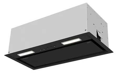 Вытяжка кухонная MEFERI INBOX60BK COMFORT PLUS, 60 см, встраиваемая, черная, производительность 1200 м3/ч, 3 скорости, низкий уровень шума, режимы отвод и рециркуляция, гарантия 3 года Вытяжка кухонная MEFERI INBOX60BK COMFORT PLUS, 60 см, встраиваемая, черная, производительность 1200 м3/ч, 3 скорости, низкий уровень шума, режимы отвод и рециркуляция, гарантия 3 года