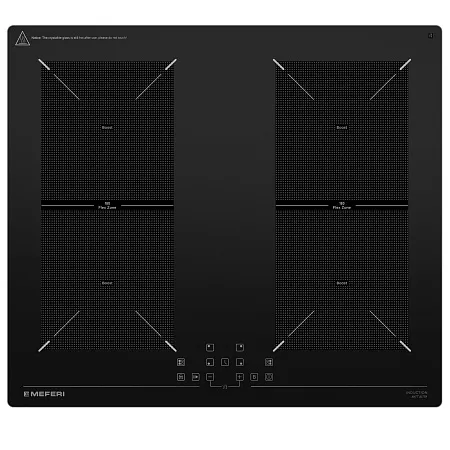 Варочная панель индукционная MEFERI MIH604BK MATT ULTRA матовое покрытие Варочная панель индукционная MEFERI MIH604BK MATT ULTRA матовое покрытие