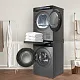 Колонна из стиральной и сушильной машин серая MEFERI MS10GR83 COMFORT
