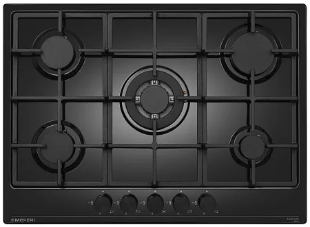 Варочная панель газовая MEFERI MGH705BK POWER Варочная панель газовая MEFERI MGH705BK POWER