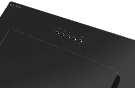 Вытяжка кухонная MEFERI AIRBOX60BK POWER, 60 см, наклонная, черная, стекло, производительность 900 м3/ч, 3 скорости, низкий уровень шума, режимы отвод и рециркуляция, гарантия 3 года Вытяжка кухонная MEFERI AIRBOX60BK POWER, 60 см, наклонная, черная, стекло, производительность 900 м3/ч, 3 скорости, низкий уровень шума, режимы отвод и рециркуляция, гарантия 3 года