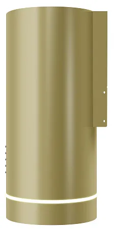 Вытяжка кухонная цилиндрическая настенная MEFERI TUBE35GOLD COMFORT, 35 см, горчично-золотая, производительность 1200 м3/ч, 3 скорости, низкий уровень шума, режимы отвод и рециркуляция, гарантия 3 года Вытяжка кухонная цилиндрическая настенная MEFERI TUBE35GOLD COMFORT, 35 см, горчично-золотая, производительность 1200 м3/ч, 3 скорости, низкий уровень шума, режимы отвод и рециркуляция, гарантия 3 года