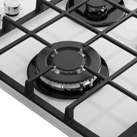 Варочная панель газовая MEFERI MGH453WH GLASS POWER Варочная панель газовая MEFERI MGH453WH GLASS POWER