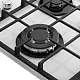 Варочная панель газовая MEFERI MGH453WH GLASS POWER Варочная панель газовая MEFERI MGH453WH GLASS POWER
