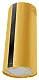 Вытяжка кухонная цилиндрическая островная MEFERI TUBE40GOLD ISLA COMFORT PLUS, 40 см, золотая, производительность 1200 м3/ч, 5 скоростей, режимы отвод и рециркуляция, сенсорное управление, гарантия 3 года