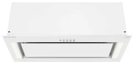 Вытяжка кухонная MEFERI INBOX60WH GLASS POWER, 60 см, полновстраиваемая, белая, стекло, производительность 900 м3/ч, 3 скорости, низкий уровень шума, режимы отвод и рециркуляция, гарантия 3 года Вытяжка кухонная MEFERI INBOX60WH GLASS POWER, 60 см, полновстраиваемая, белая, стекло, производительность 900 м3/ч, 3 скорости, низкий уровень шума, режимы отвод и рециркуляция, гарантия 3 года